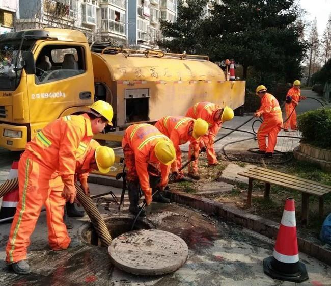 建邺市政管道清淤